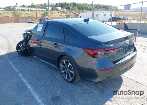 2025 Honda Civic Hybrid Sport/Sport Touring из США, поврежденный, VIN 2HGFE4F84SH337478